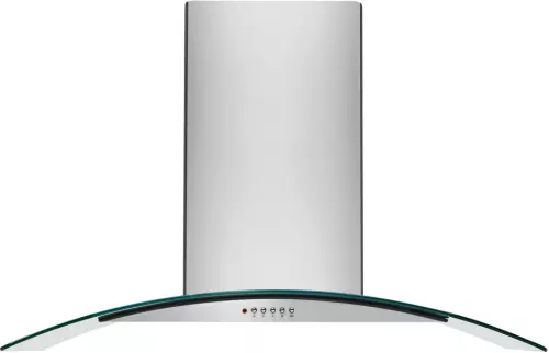 FRIGIDAIRE "36" ROESTVRIJSTAAL GLASS CANOPY AFZUIGKAP