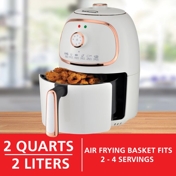 BRENTWOOD 2 QT AIR FRYER 1200W WIT CHM Suriname