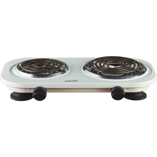 BRENTWOOD ELEKTRISCHE DUBBELE BRANDER 1000W