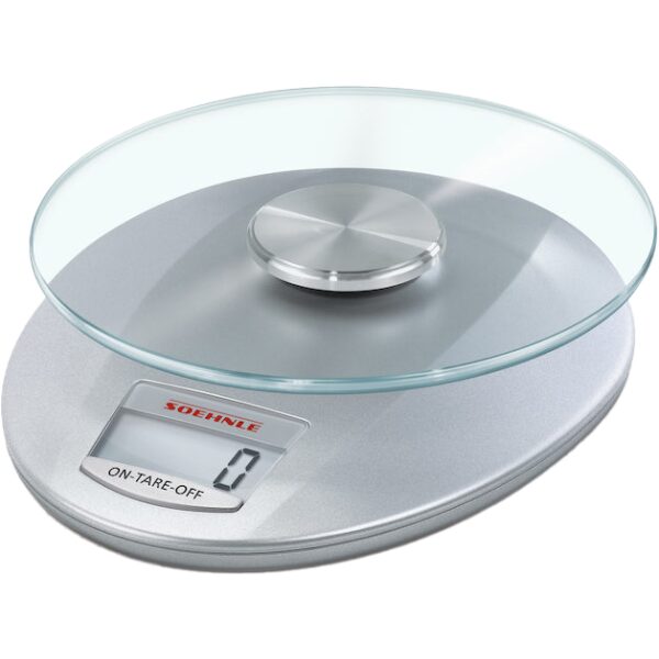 LEIFHEIT DIGITAL KITCHEN SCALE ROMA SILVER