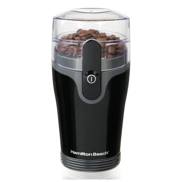 HAMILTON BEACH FRESH GRIND COFFEE GRINDER 12 CUPS ZWART