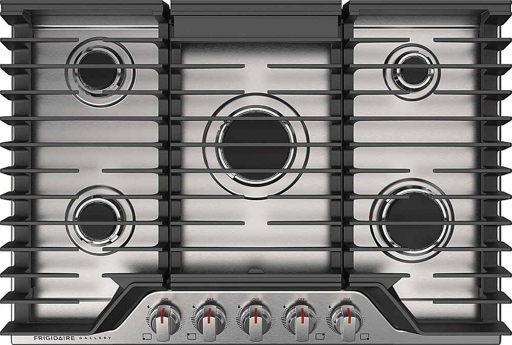 FRIGIDAIRE 30" GAS KOOKPLAAT ROESTVRIJSTAAL