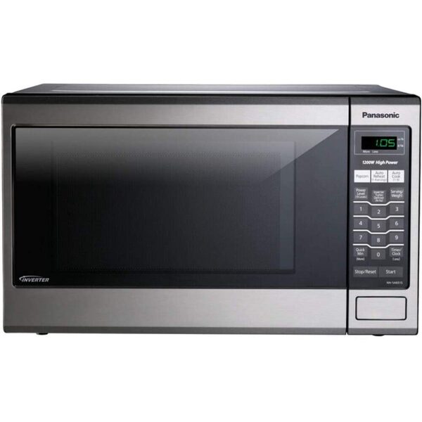 PANASONIC MAGNETRON 1.2 CU FT ROESTVRIJSTAAL ZILVER
