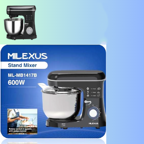 MILEXUS ZWART BLENDER 660W110V