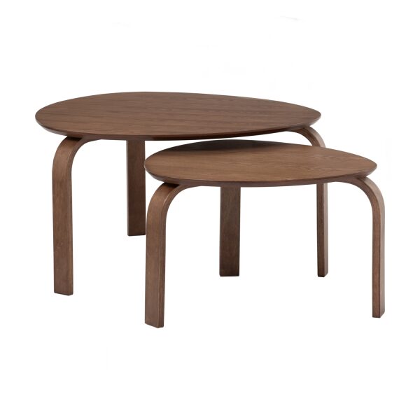 SANDRA SET VAN 2 KOFFIE TAFELS 109 CACAO