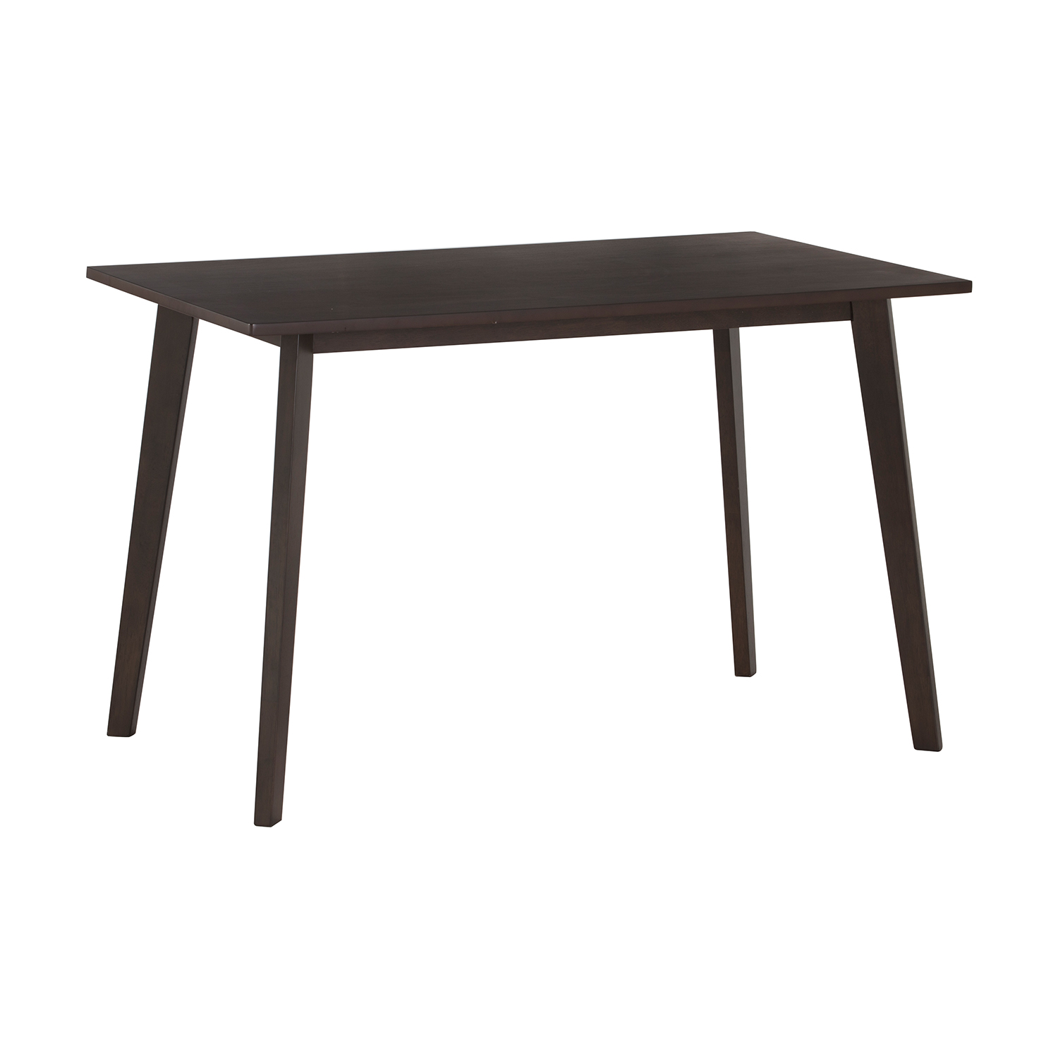 KUBISTISCHE EETTAFEL 900X1500 117 DARK CHESTNUT