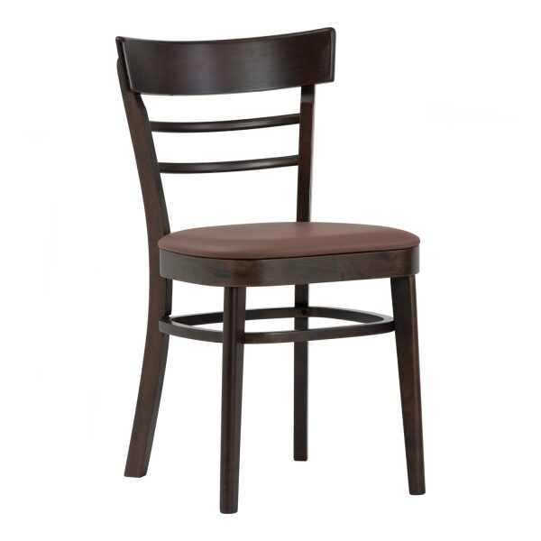 NAMID EETKAMERSTOEL 117 DARK CHESTNUT/523 MOKKA