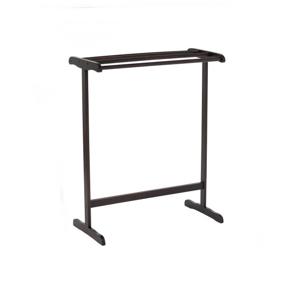 ROY LOW TOWEL RACK 117 DARK CHESTNUT