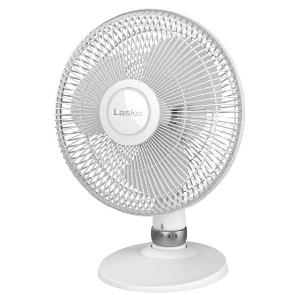 LASKO TAFELMODEL VENTILATOR 12" D12225 WIT