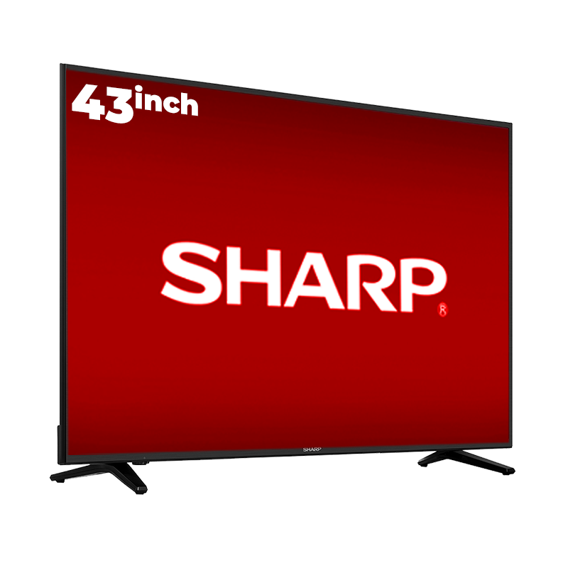 SHARP TV LED "43″ FHD SMART 1080P INCLUSIEF BRACKET