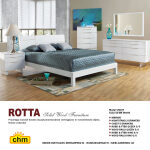 ROTTA VIOLET WIT BEDKAMERSET
