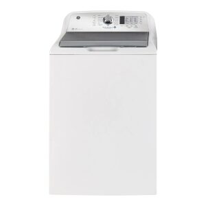 GE TOP LOAD WASAUTOMAAT 5.2 CU. FT. WIT