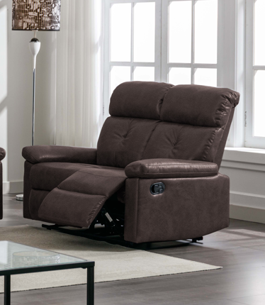 MLM-111052/2RR/PB-21/BROWN LOVESEAT
