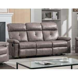 MLM-111052/3RR/PB-76/LIGHT GREY 3- SEATER SOFA