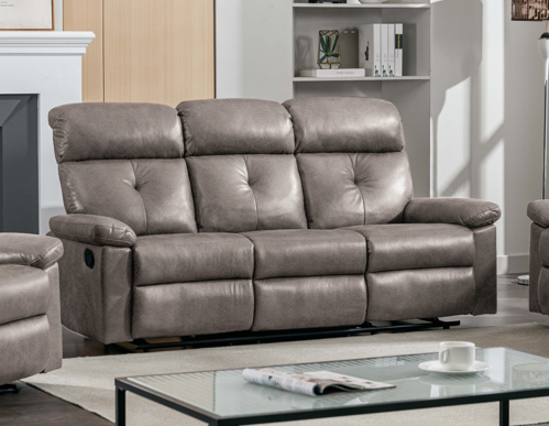 MLM-111052/3RR/PB-76/LIGHT GREY 3- SEATER SOFA
