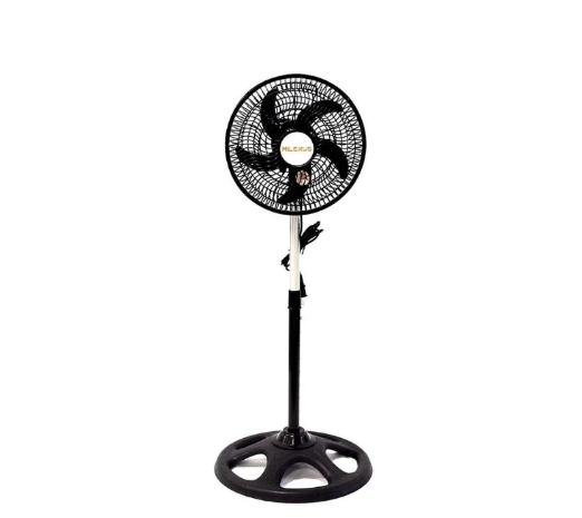 1009GBP-0-BLACK MILEXUS 10" PLASTIC STAND FAN