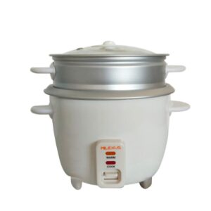 ML-OA-2.2L-WHITE MILEXUS RICECOOKER WITH STEAMER 2.2L