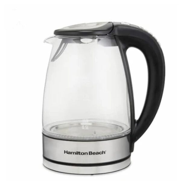 '40943 HAMILTON BEACH ELEKTRISCHE GLAS KETEL 1.7L