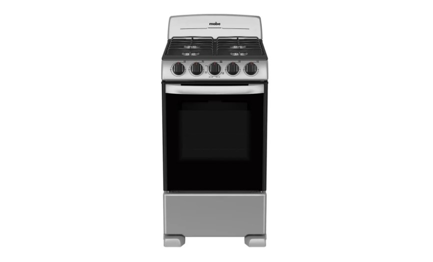 EM5032BAPS1 MABE GASFORNUIS 20" ZILVER