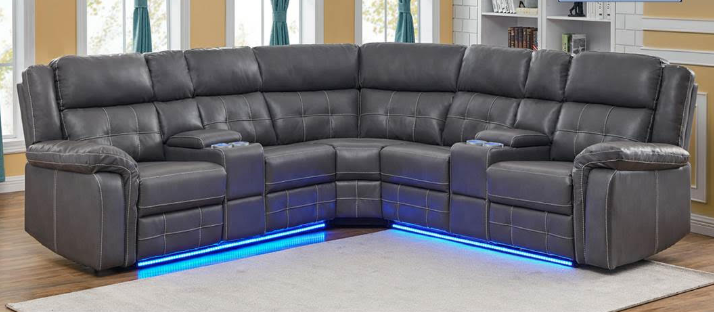 U2LIVING COBALT HOEKBANK PU LG 02 OLIFANT GRIJS