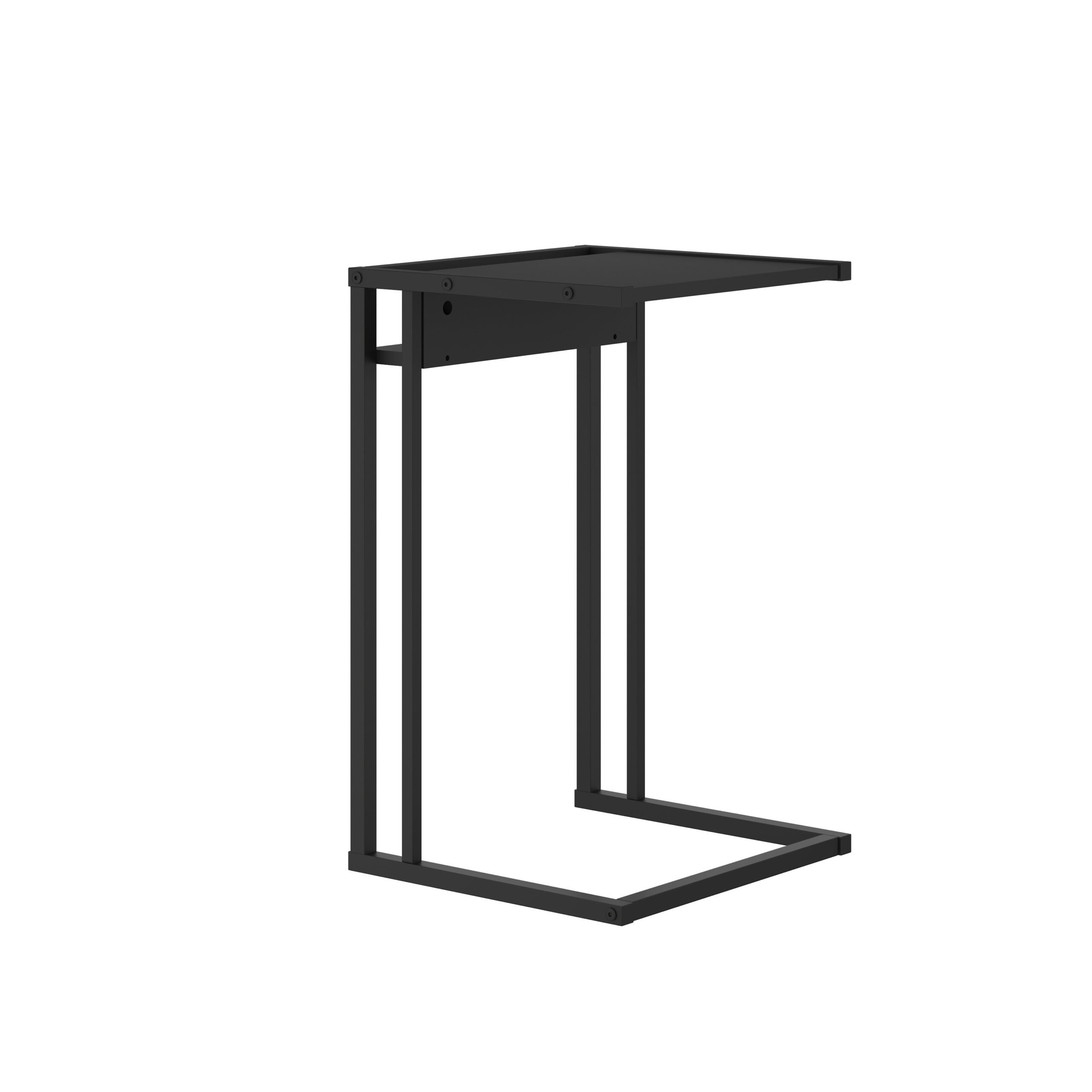 134719180 CARRARO ZIJTAFEL REF 1347 ZWART MATTE