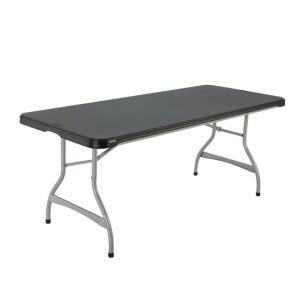 80350 LIFETIME UTILITY TAFEL ZWART 6'