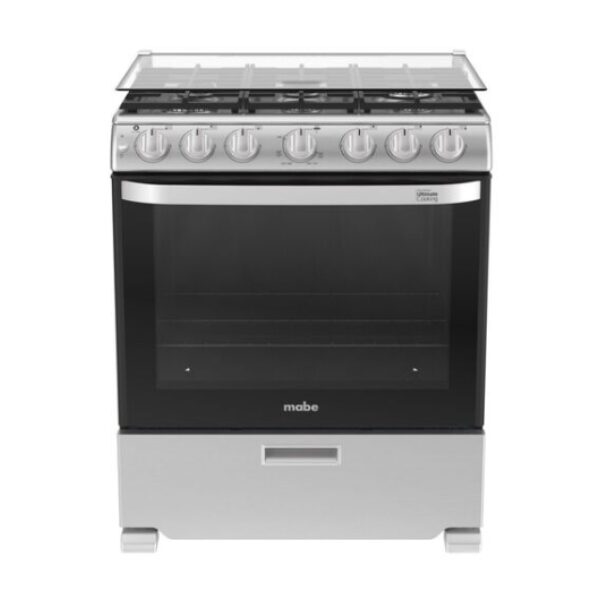 EM7660CFIX3 MABE GASFORNUIS  30" ROESTVRIJSTAAL