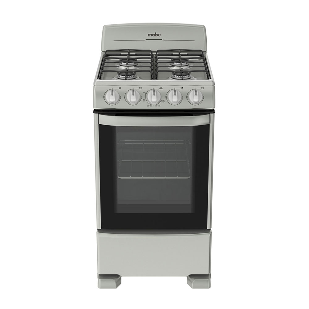 EM5033BAISI MABE GASFORNUIS ZILVER 20"