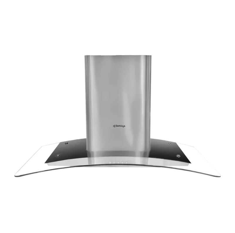BH30XGL39.16 BERKLAYS AFZUIGKAP INOX 76CM