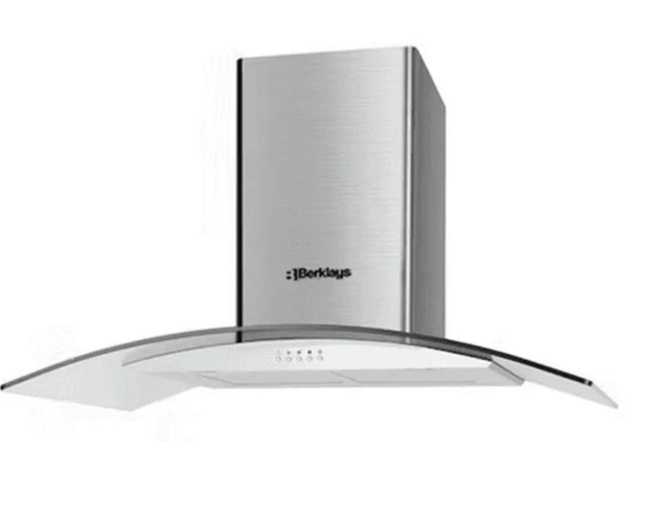 BHDECO6028.16 BERKLAYS AFZUIGKAP INOX 60 CM