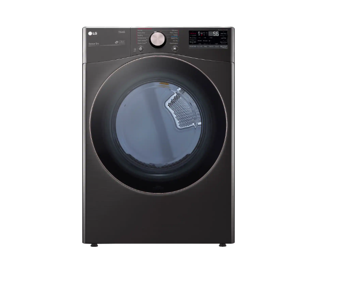 DLEX4000B LG 7.4 CU.FT F/LOAD ELEKTRISCH DROGER ZWART