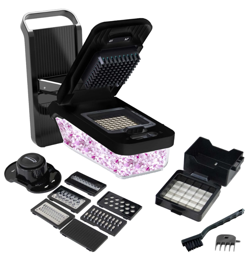 KA-5026BK BRENTWOOD MULTI CHOPPER,SLICER & GRATER-BLACK
