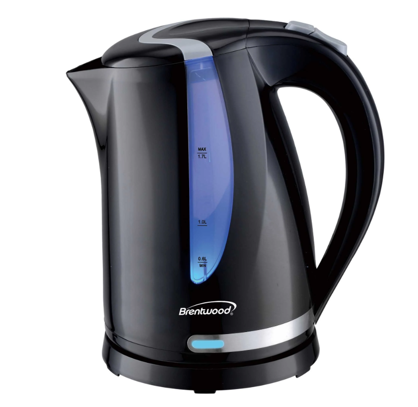 KT-1616BK BRENTWOOD 1.7L ELECTRIC KETTLE 1100W CETL