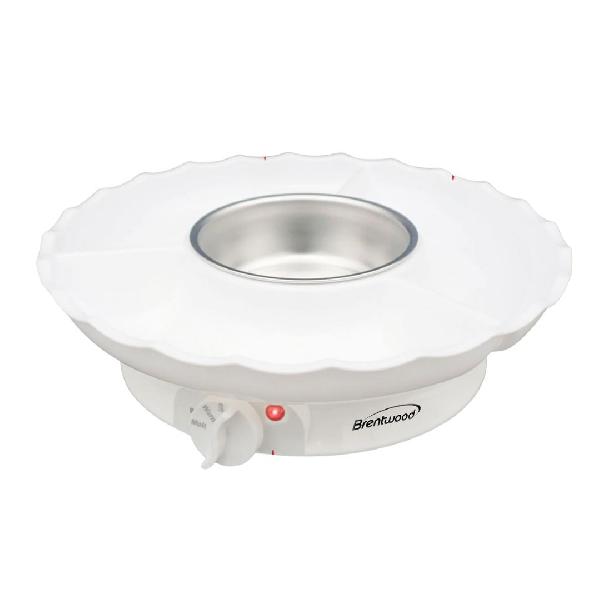 TS-604W BRENTWOOD ELECTRIC FONDUE SET WHT CETL