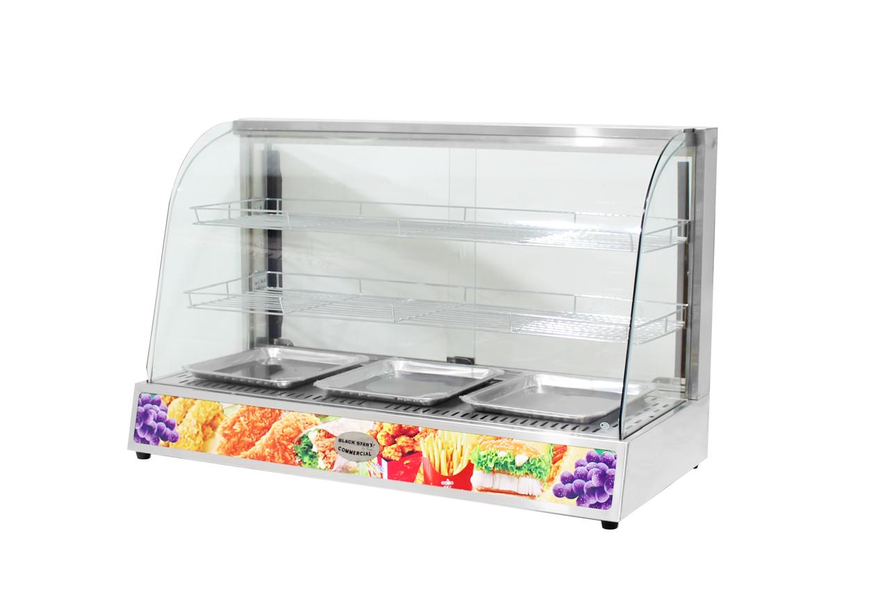 BS-ZSG-10-3 BLACK STAR FOOD DISPLAY WARMER 110-50/60HZ 1400W