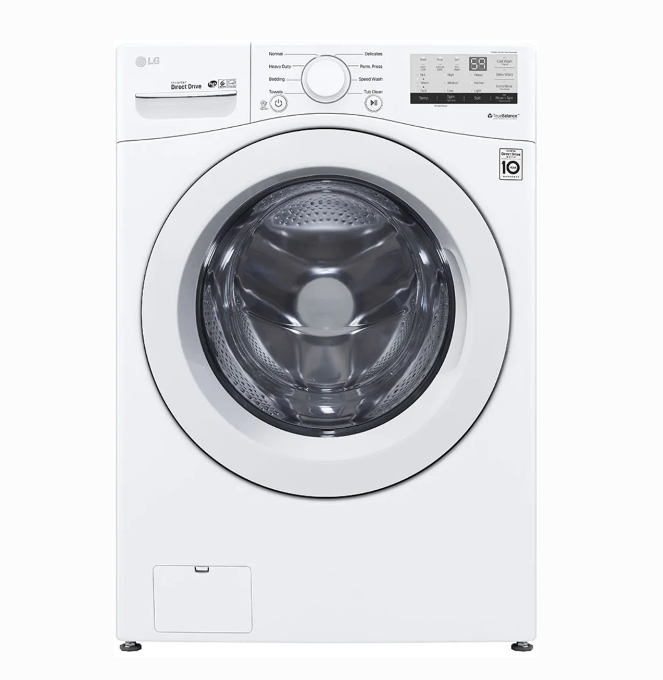 WM3400CM LG ELECTRIC WASHER 4.5 CU.FT BLACK FRONT LOAD