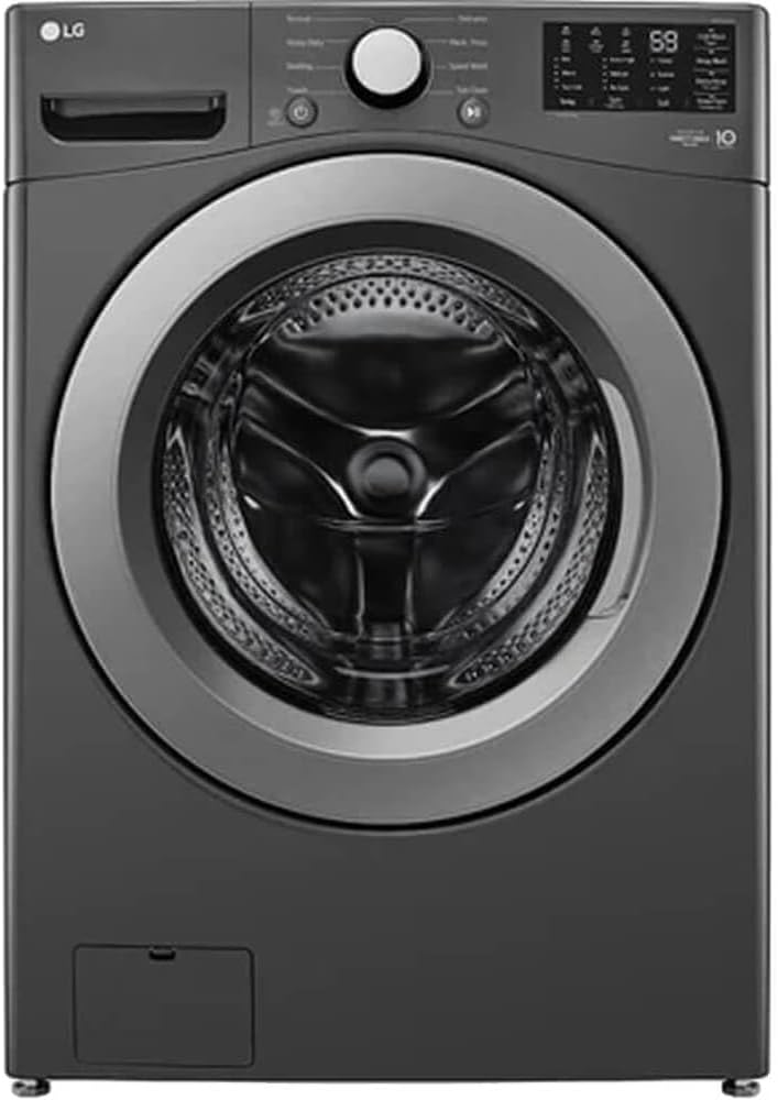 WM3470CM LG 25KG FRONT LOAD WASHER MIDDLE BLACK