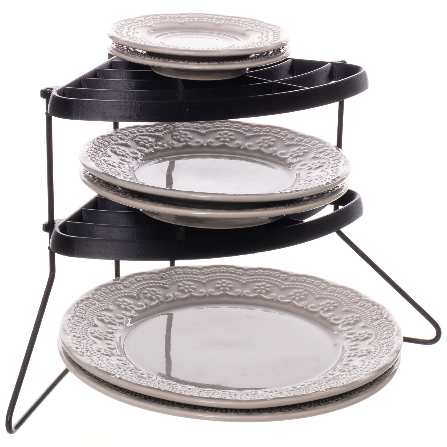 1324.2.2 PLATE RACK BLACK