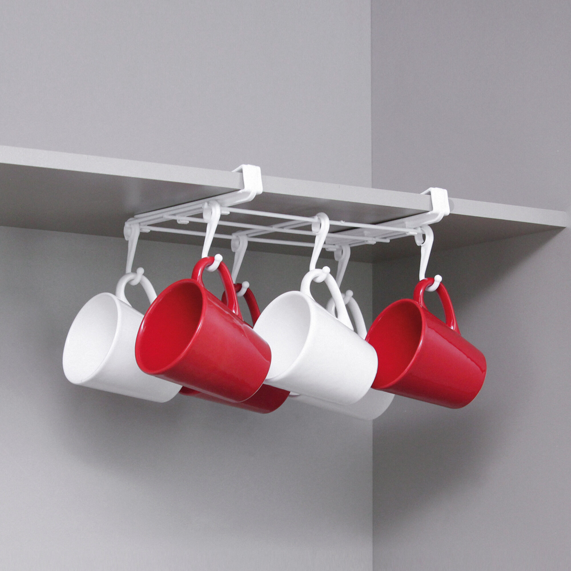 13220.1 MUGS HOLDER WHITE