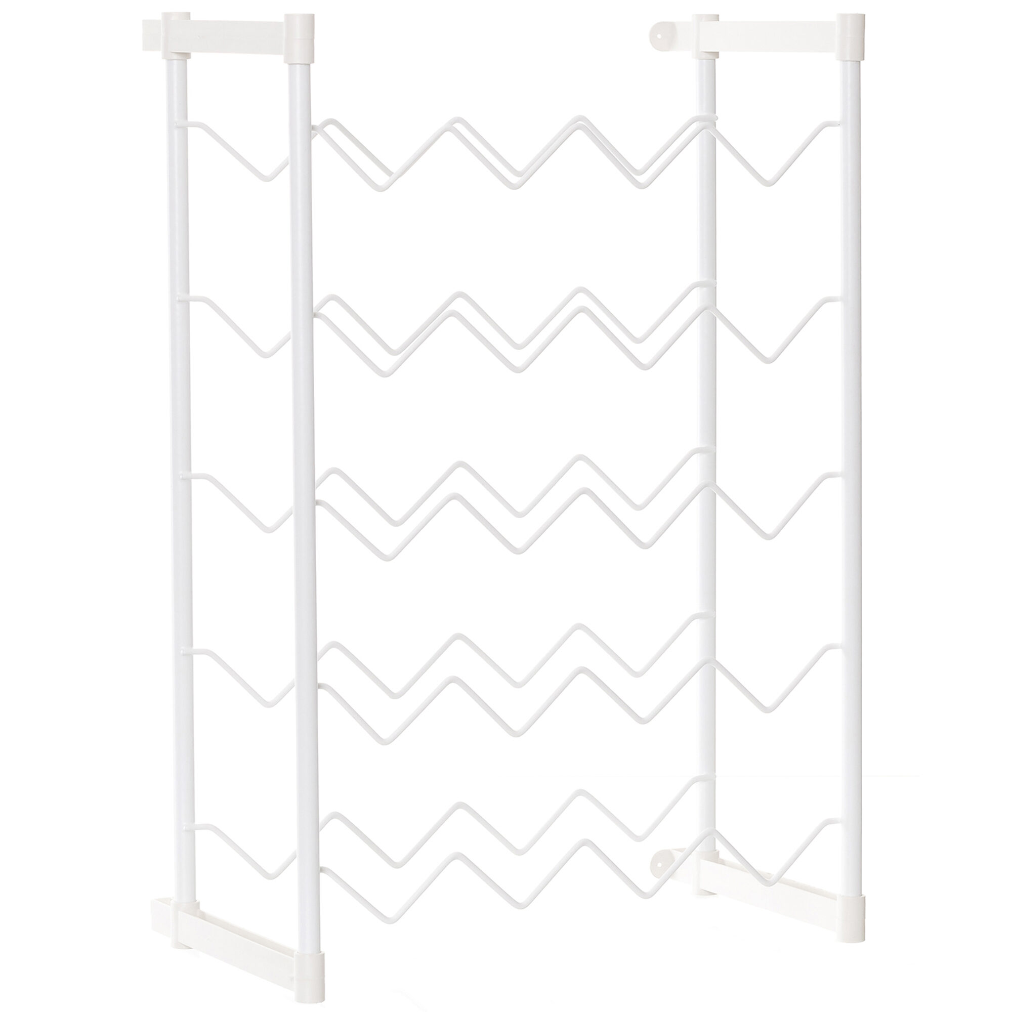 1350.1.1 WINE RACK - 20 BOTTLES WHITE