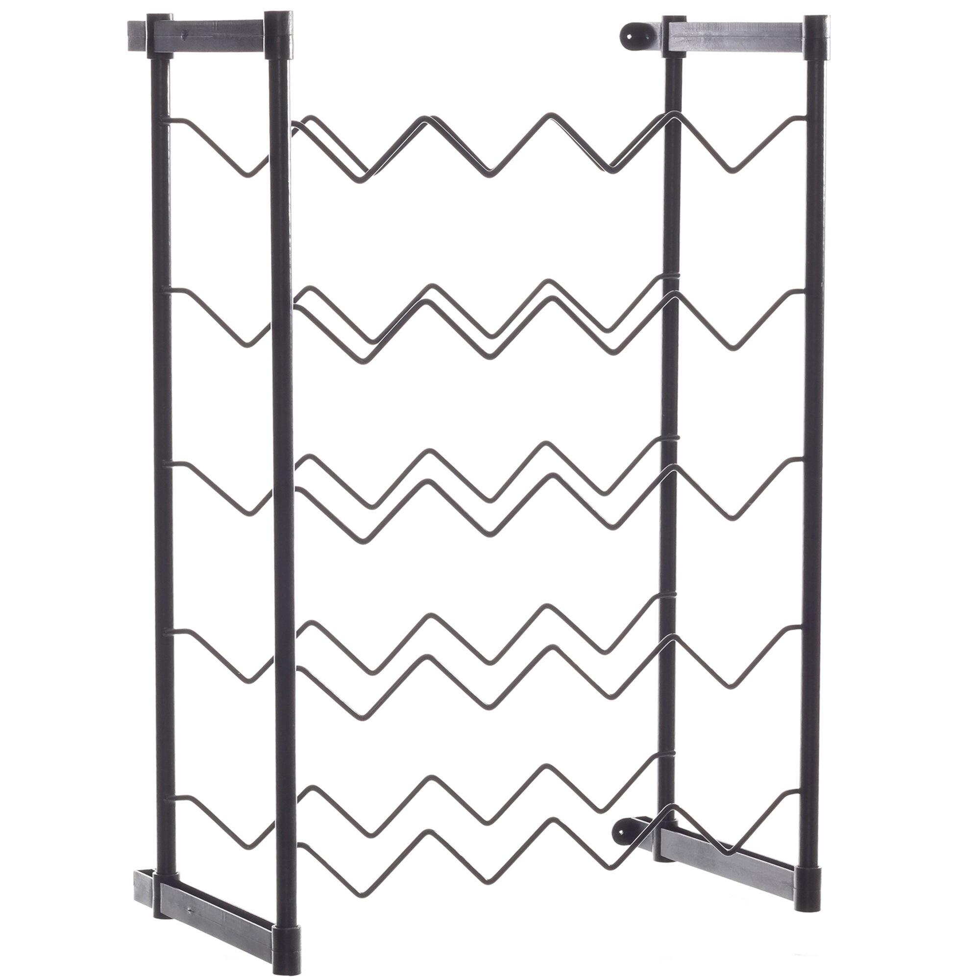 1350.2.2 WINE RACK - 20 BOTTLES BLACK