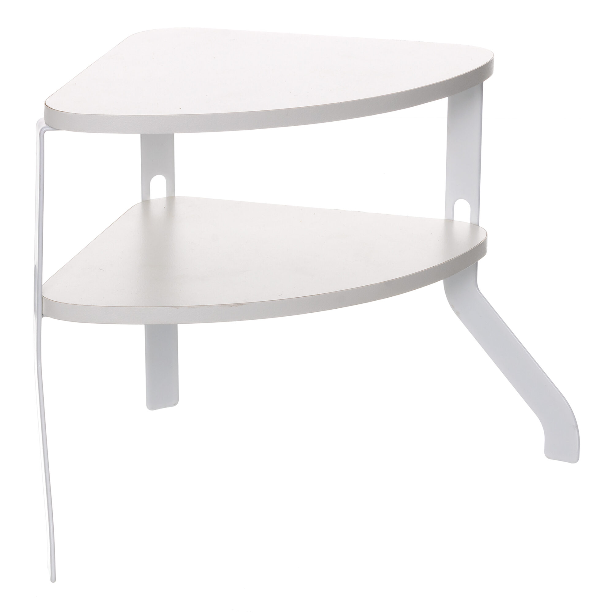 13534.10.1 STYLE CORNER RACK WHITE
