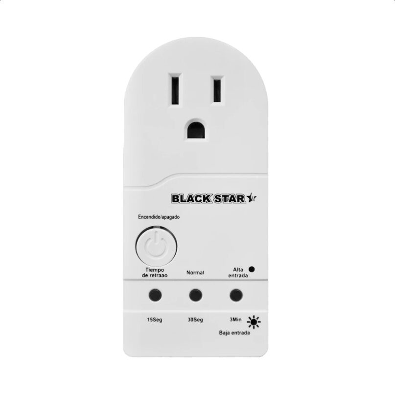 BS-V110-WH BLACK STAR VOLT. PROTECTOR 120V/15A WHITE