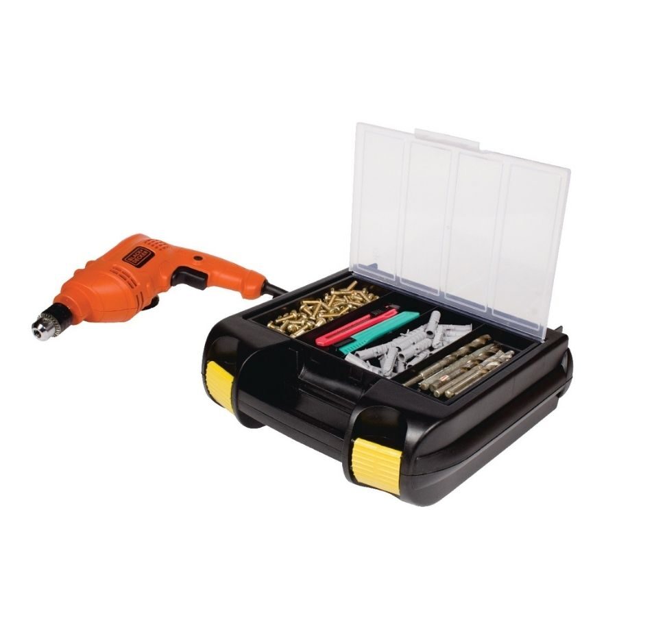 CF28 DRILL BOX WITH LOCK AND HANDLE 30.4 x 29.4 x 9.9 CM
