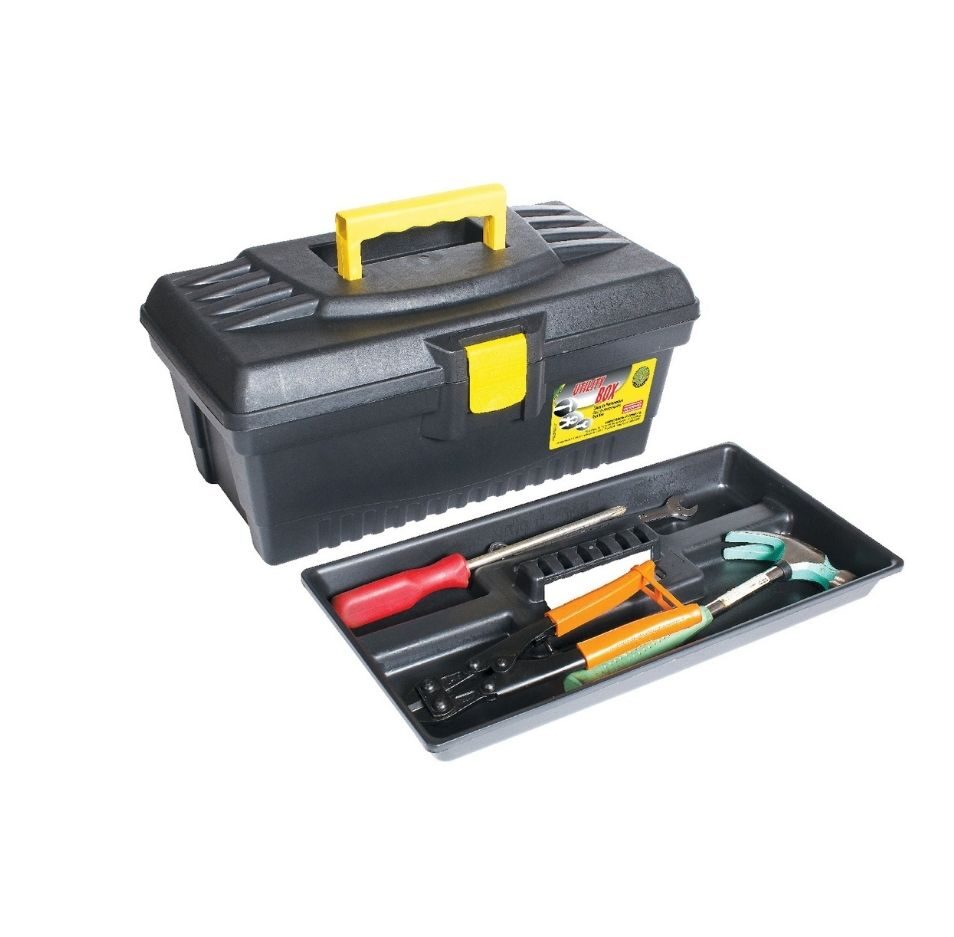 CF42 GEREEDSCHAPSKIST 17" MET SLOT & HANDGREEP 43.4 x 23.4 x 20.4 CM