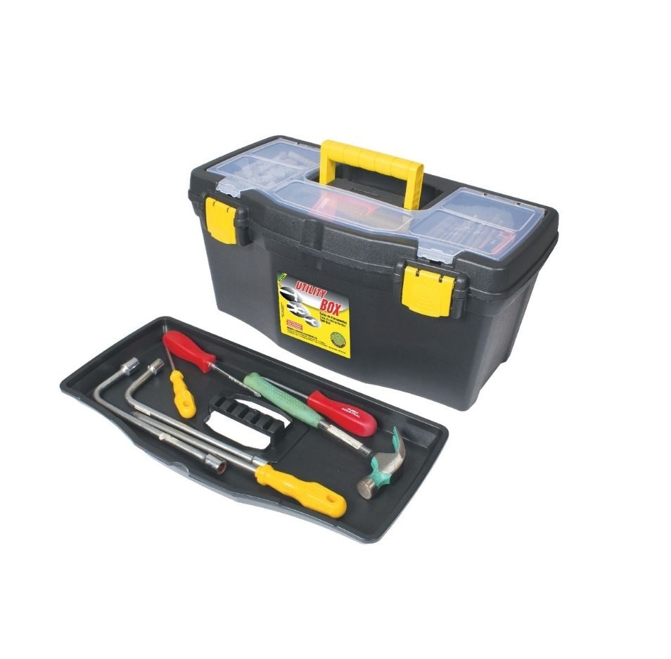 CF43 GEREEDSCHAPSKIST 20" MET SLOT & HANDGREEP 49.6 x 26.1 x 23.6 CM