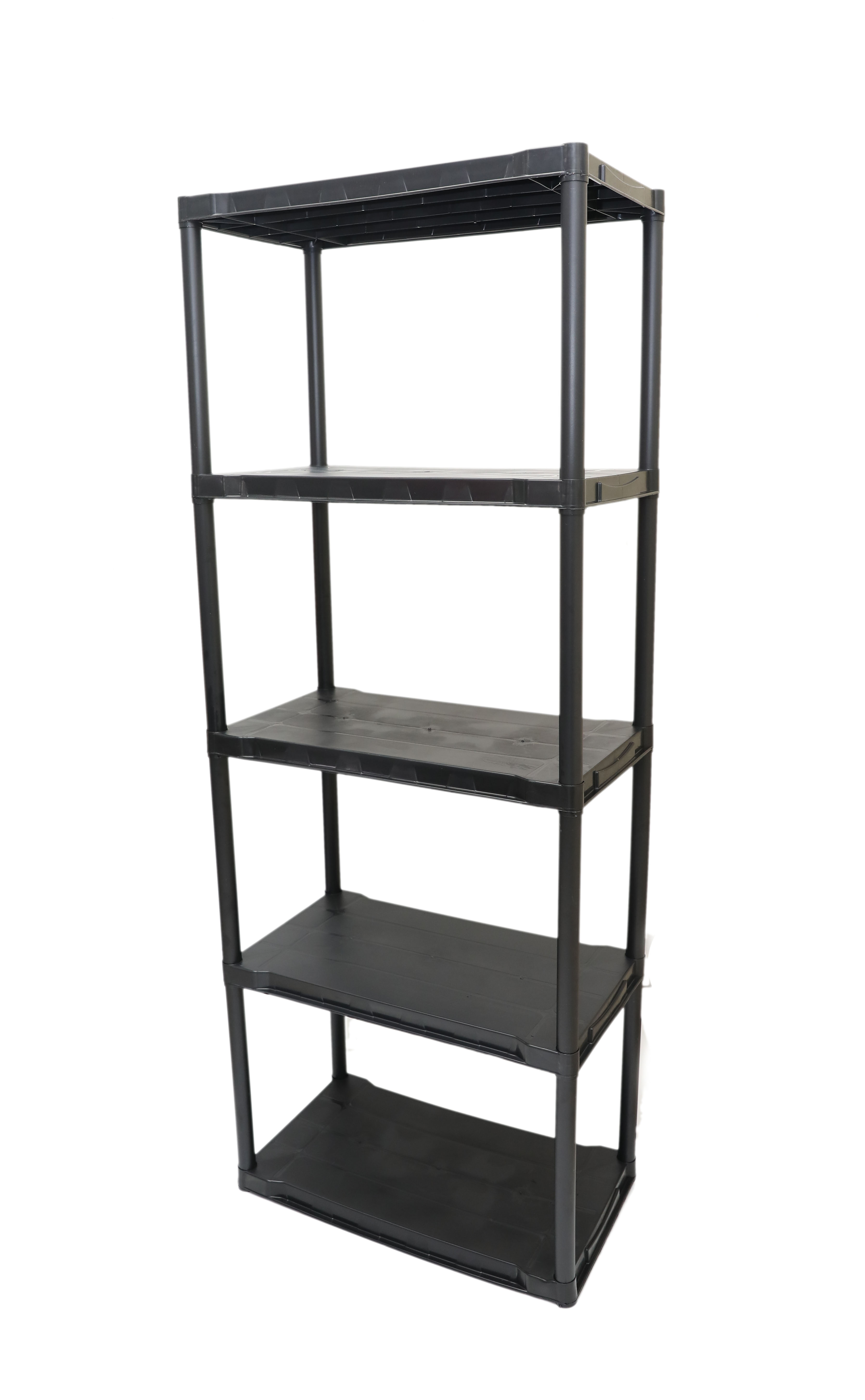 PTR06 5 SHELVES PLASTIC SHELVING UNIT 86.6 x 36.1 x 191.9 CM