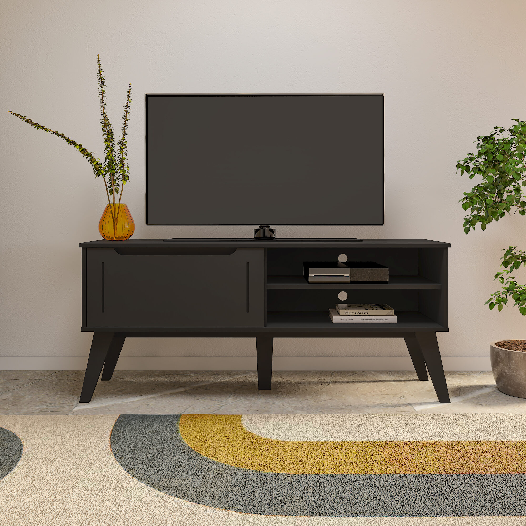 Ambiente Rack Lotus Preto