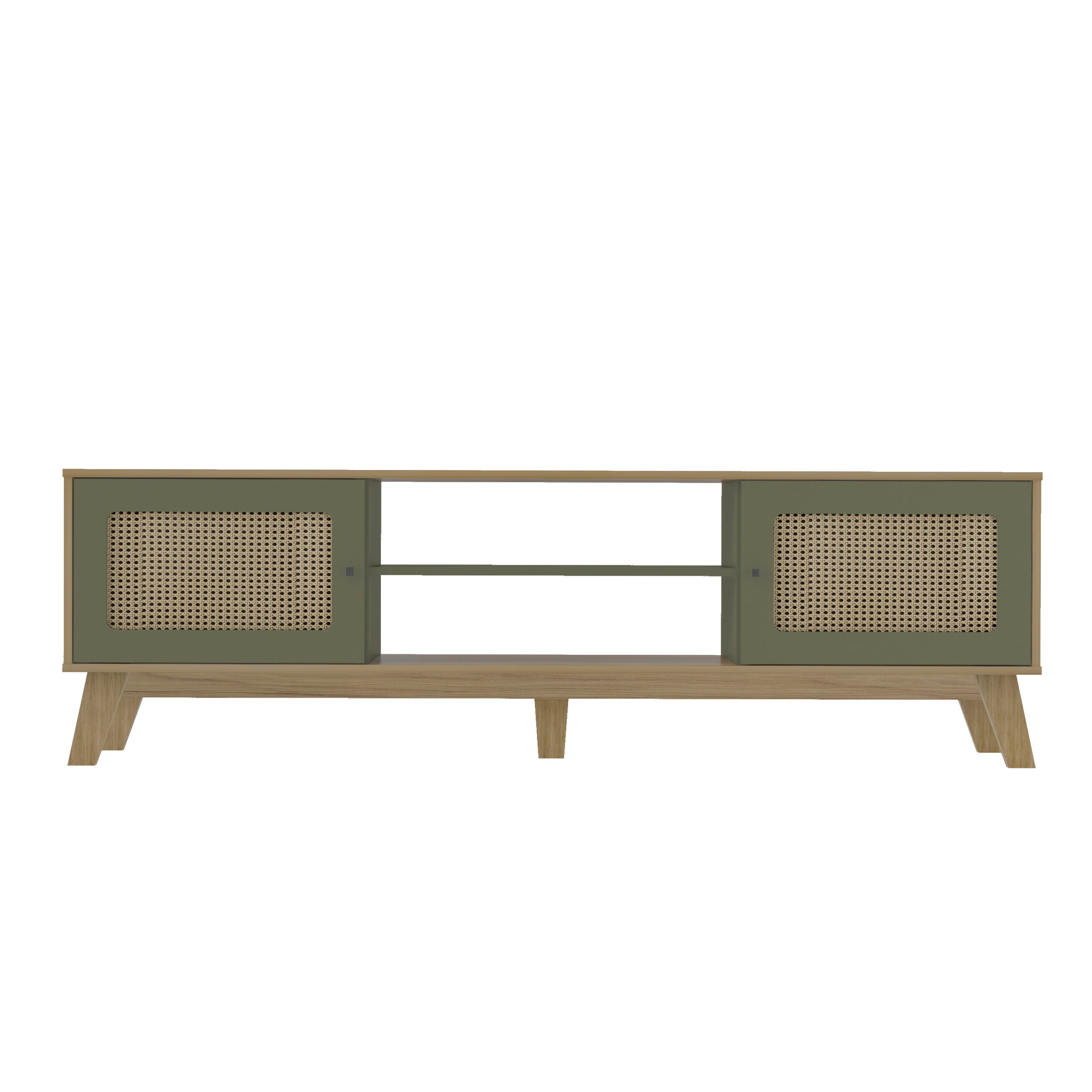 4534 CHARLOTTE TV MEUBEL - OAK/ MINT