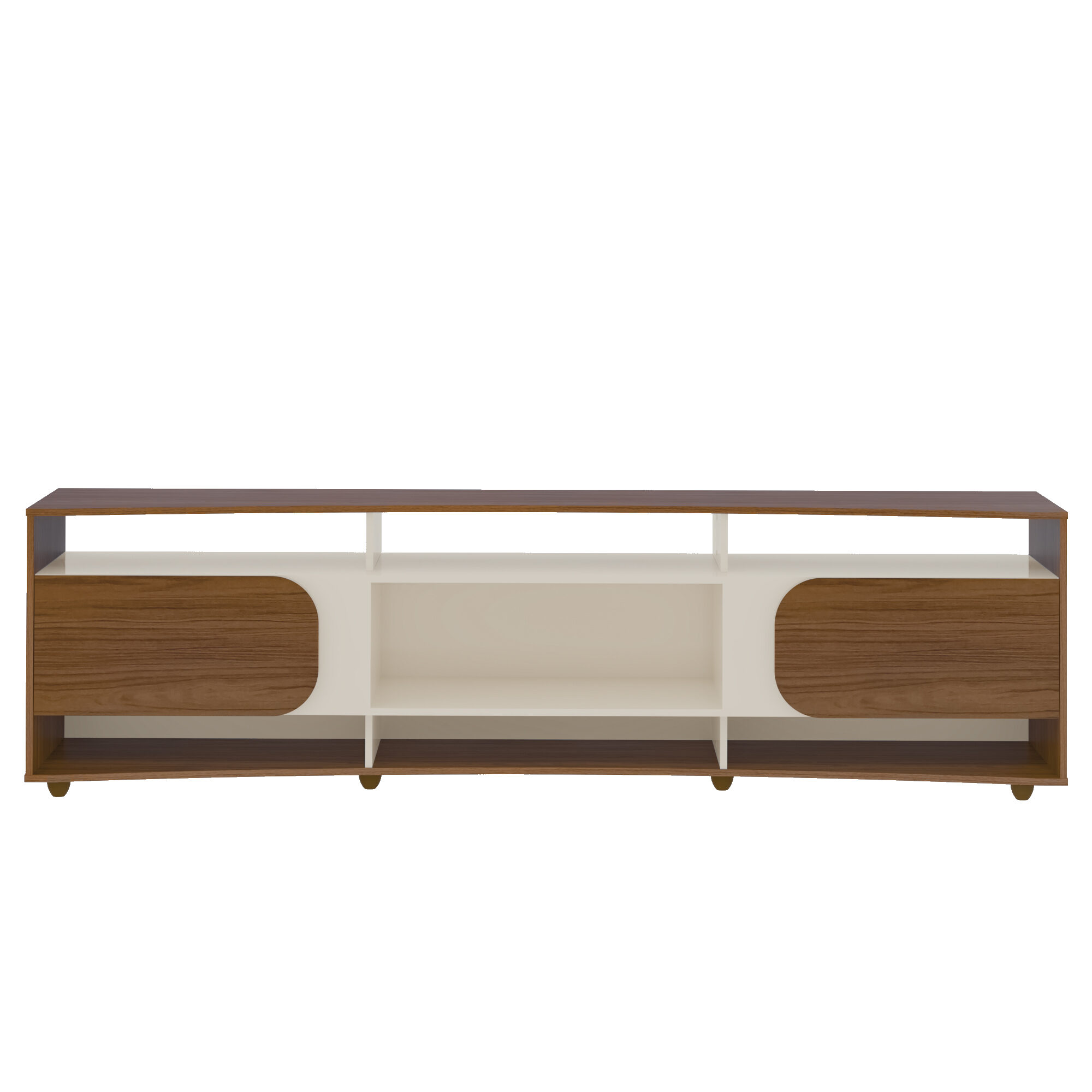 4502 ELEGANCE TV MEUBEL - CEDAR / OFF WHITE